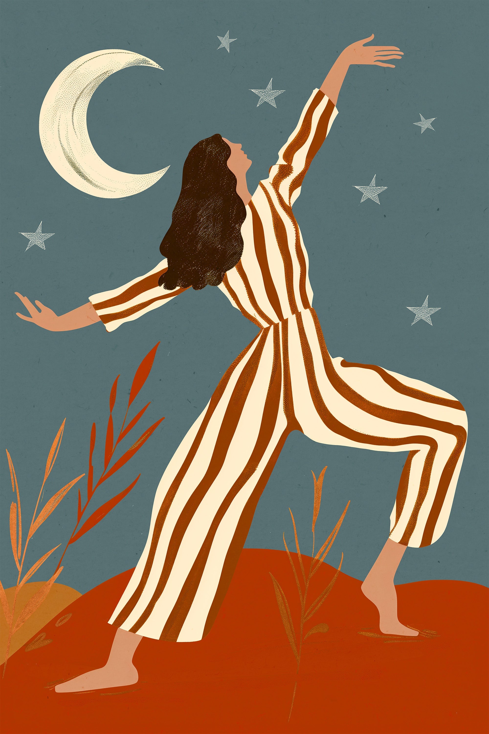 wall-art-print-canvas-poster-framed-Moonlit Dance-1