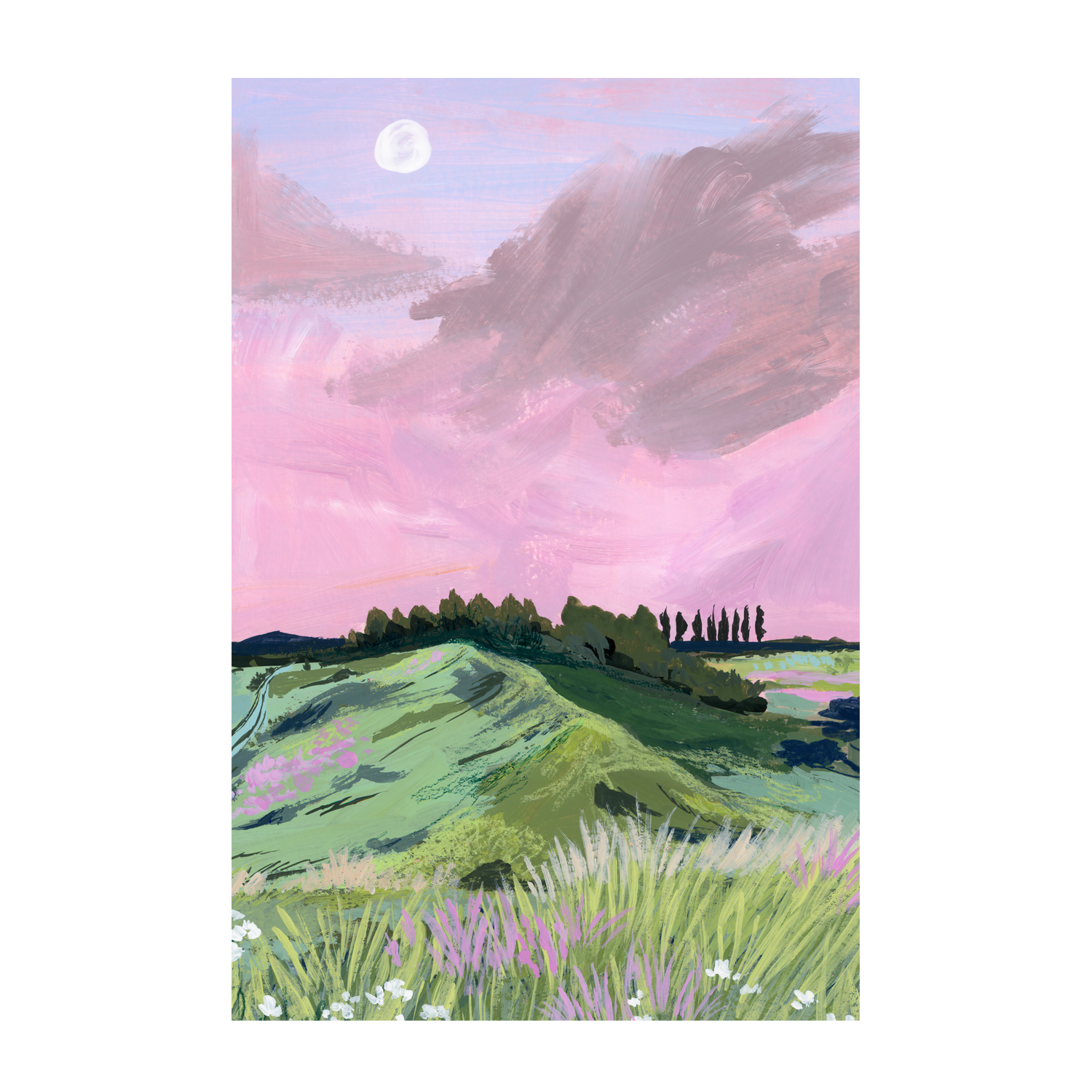 wall-art-print-canvas-poster-framed-Morning Calm-1