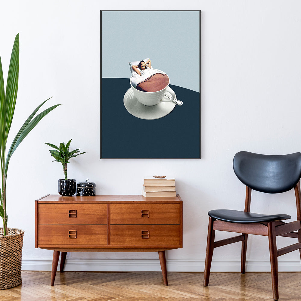 wall-art-print-canvas-poster-framed-Morning Cappuccino-GIOIA-WALL-ART