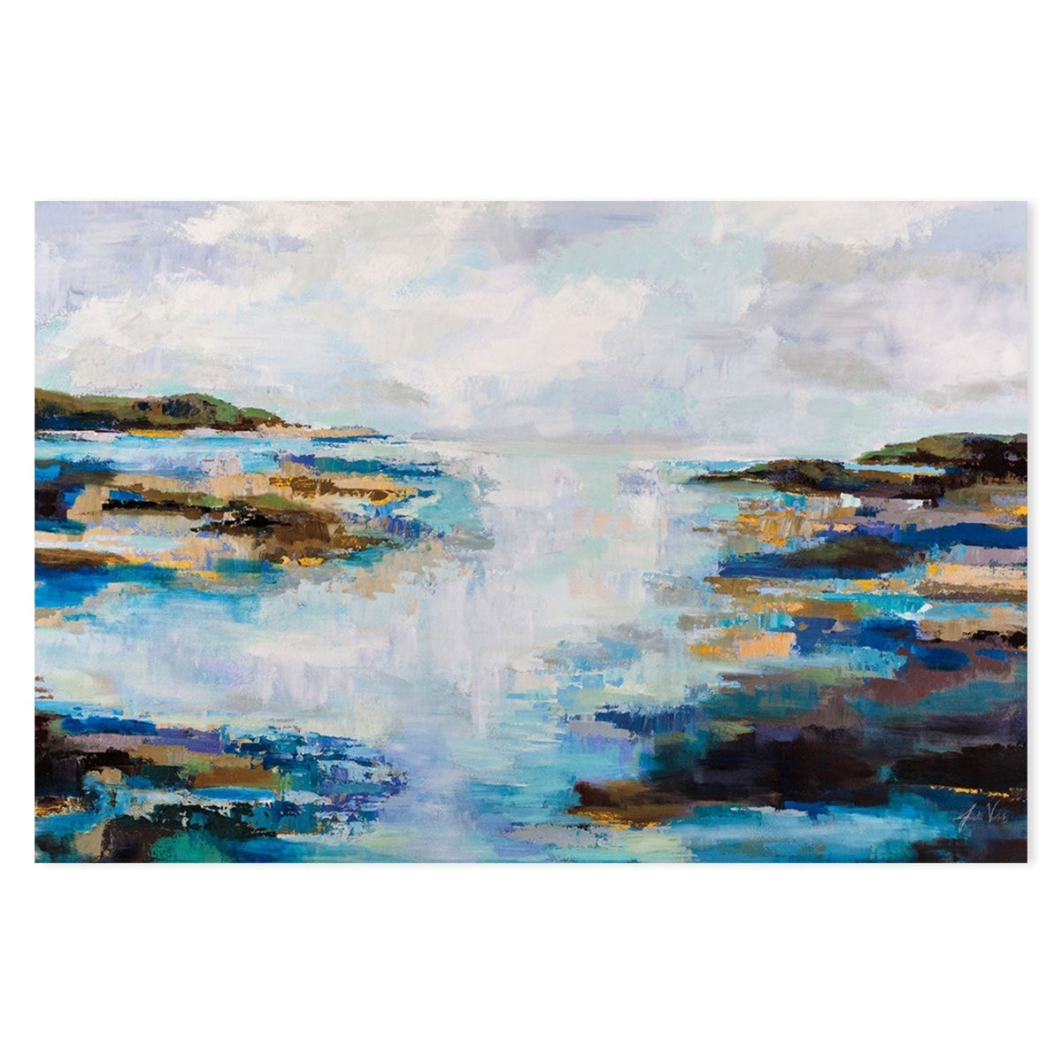 wall-art-print-canvas-poster-framed-Morning Fog-by-Jeanette Vertentes-Gioia Wall Art