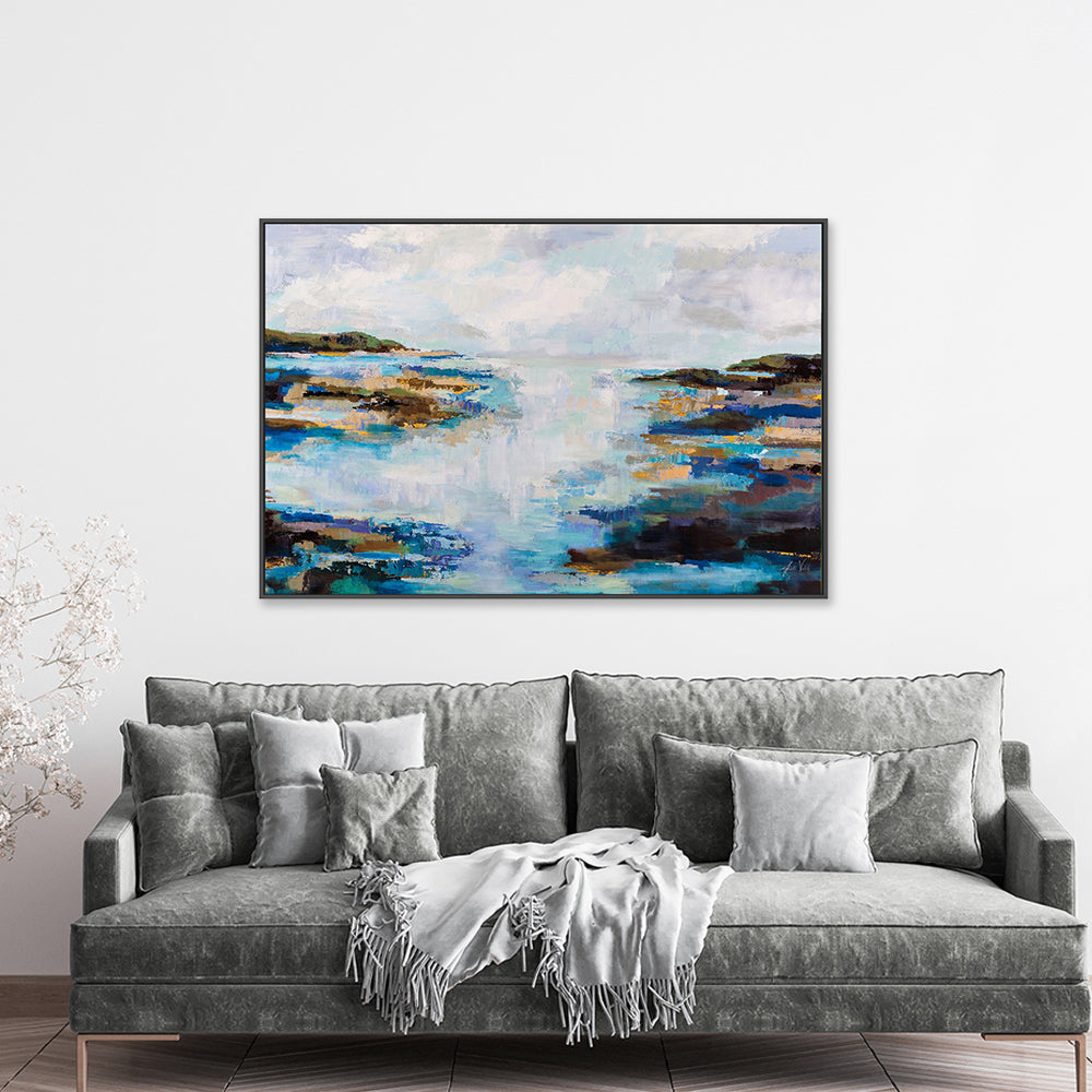 wall-art-print-canvas-poster-framed-Morning Fog-by-Jeanette Vertentes-Gioia Wall Art
