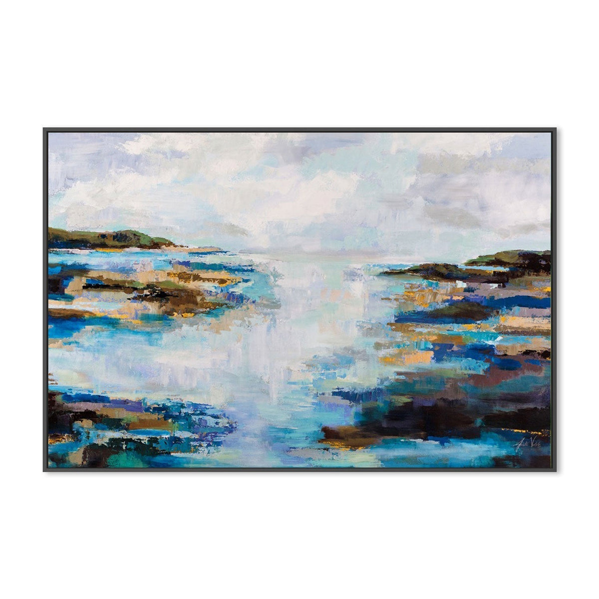 wall-art-print-canvas-poster-framed-Morning Fog-by-Jeanette Vertentes-Gioia Wall Art
