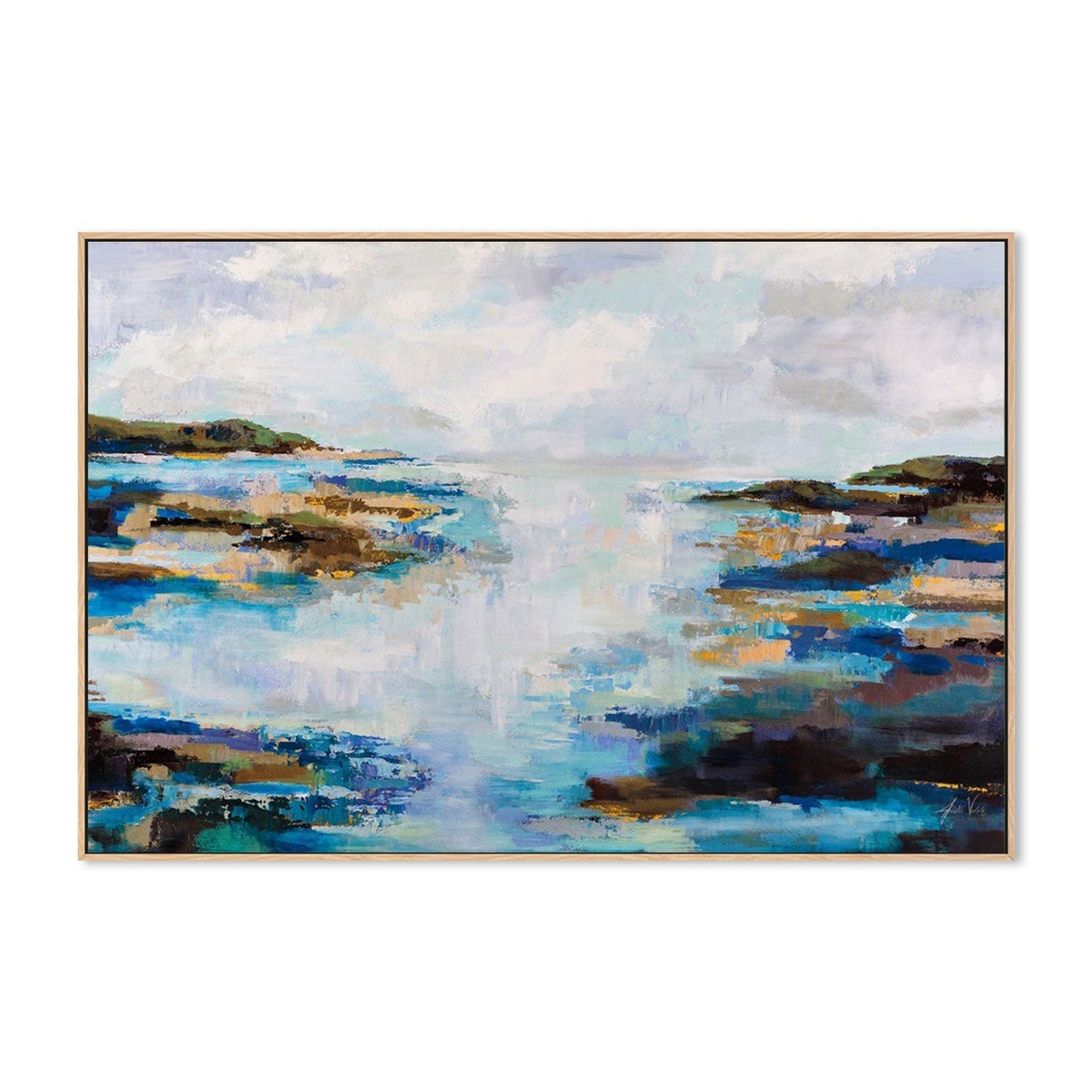 wall-art-print-canvas-poster-framed-Morning Fog-by-Jeanette Vertentes-Gioia Wall Art