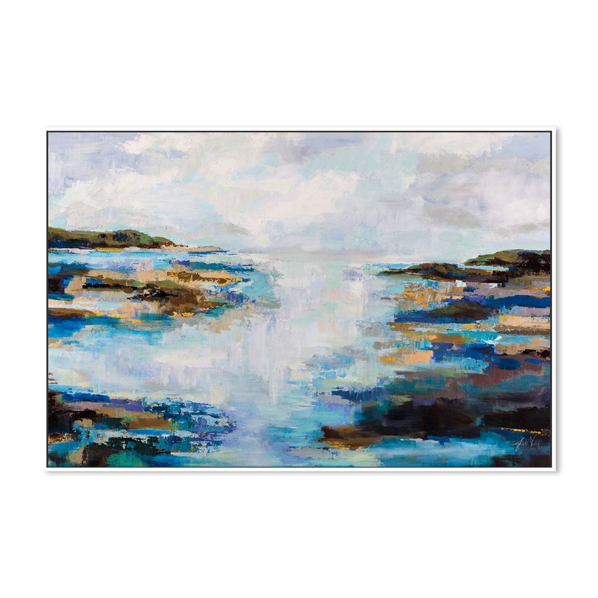 wall-art-print-canvas-poster-framed-Morning Fog-by-Jeanette Vertentes-Gioia Wall Art