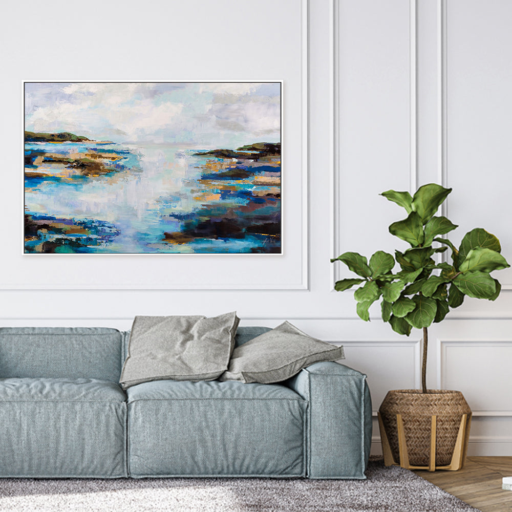 wall-art-print-canvas-poster-framed-Morning Fog-by-Jeanette Vertentes-Gioia Wall Art