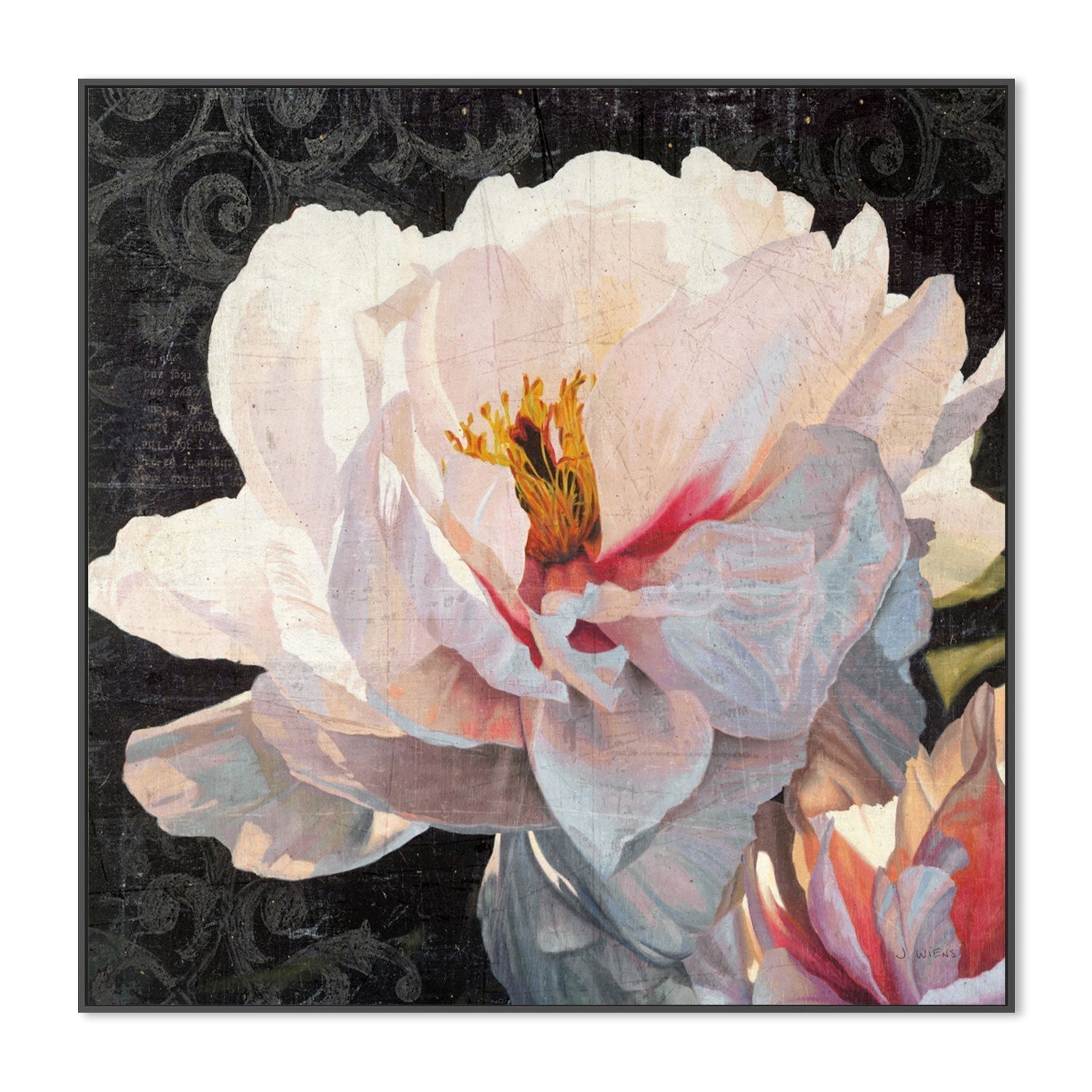 wall-art-print-canvas-poster-framed-Morning Glow Grunge-by-James Wiens-Gioia Wall Art