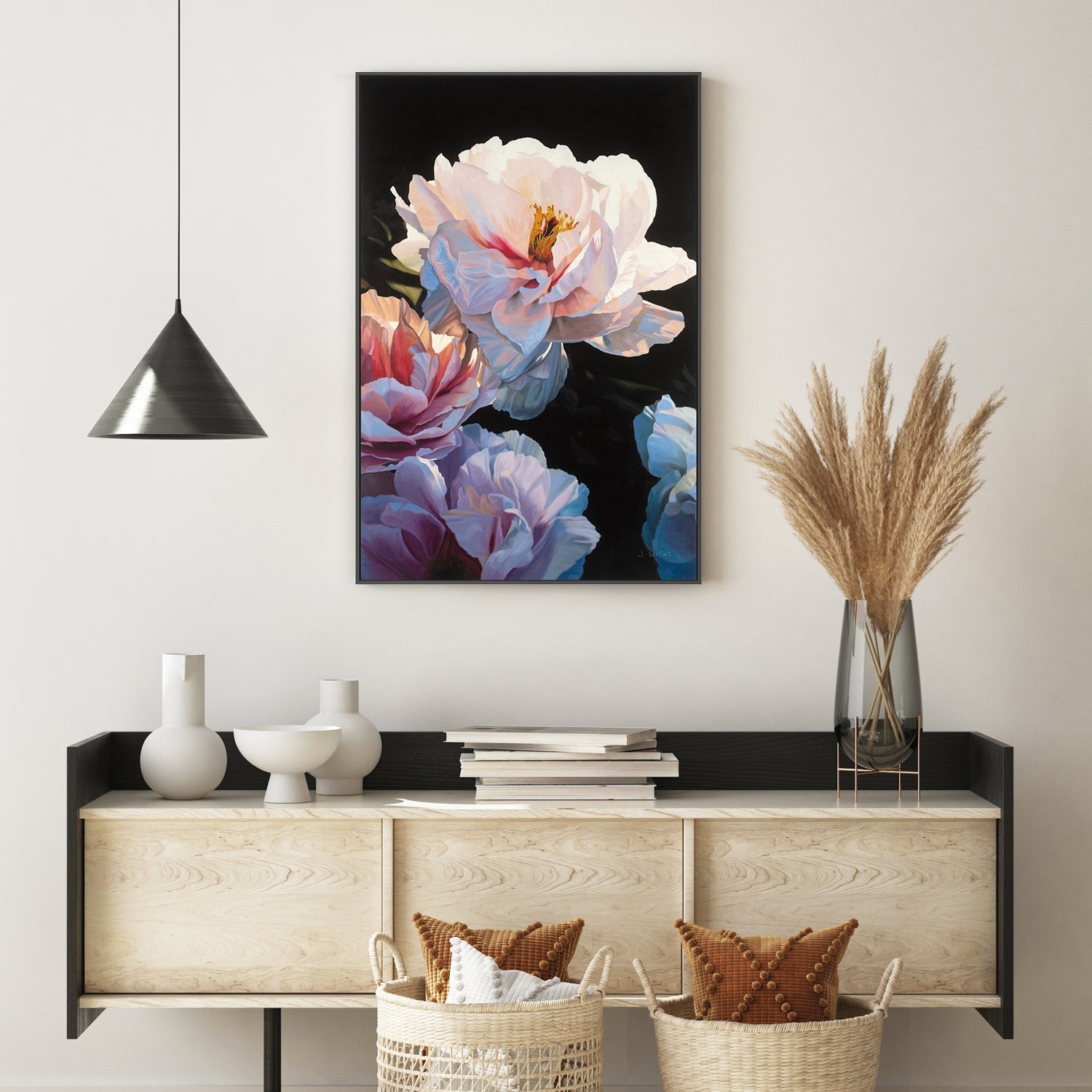 wall-art-print-canvas-poster-framed-Morning Glow, Style B-by-James Wiens-Gioia Wall Art