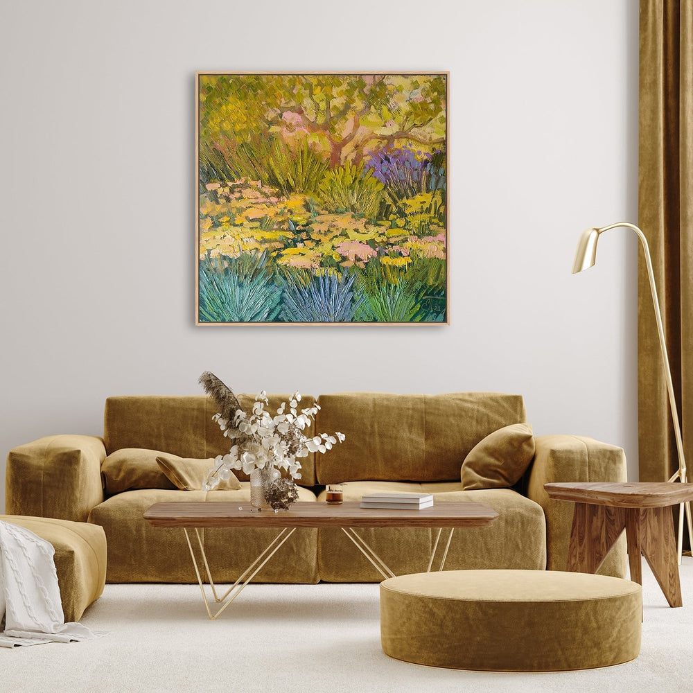 wall-art-print-canvas-poster-framed-Morning In The Garden-by-Ekaterina Prisich-Gioia Wall Art