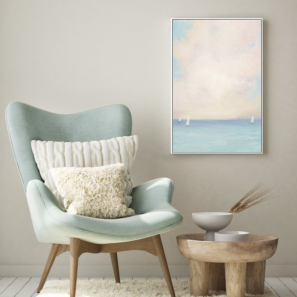 wall-art-print-canvas-poster-framed-Morning Sail, Style A-by-Julia Purinton-Gioia Wall Art