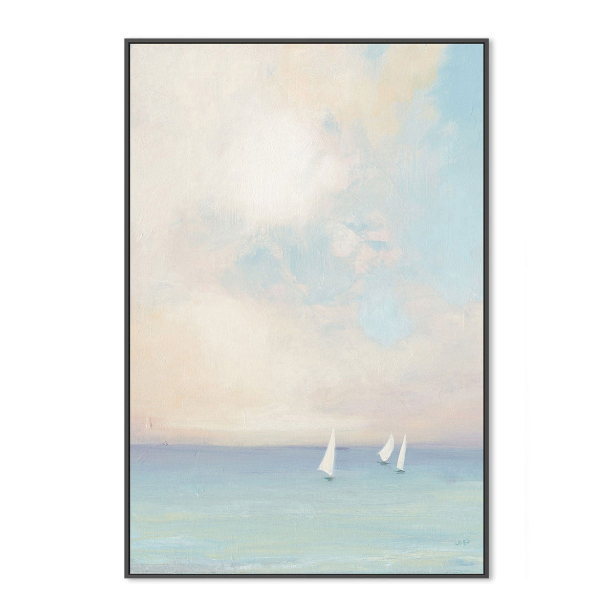 wall-art-print-canvas-poster-framed-Morning Sail, Style B-by-Julia Purinton-Gioia Wall Art