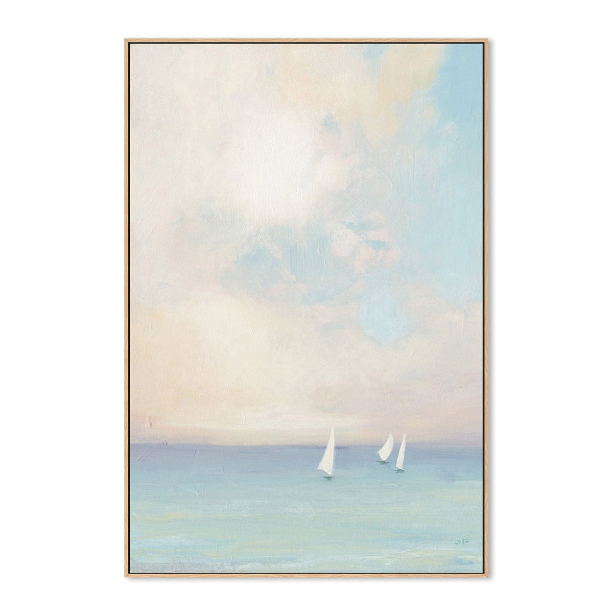 wall-art-print-canvas-poster-framed-Morning Sail, Style B-by-Julia Purinton-Gioia Wall Art