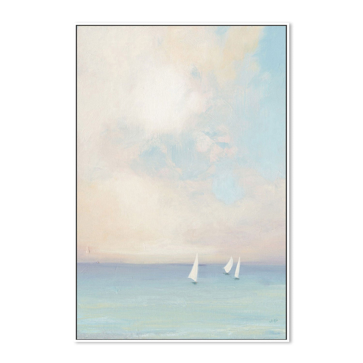 wall-art-print-canvas-poster-framed-Morning Sail, Style B-by-Julia Purinton-Gioia Wall Art
