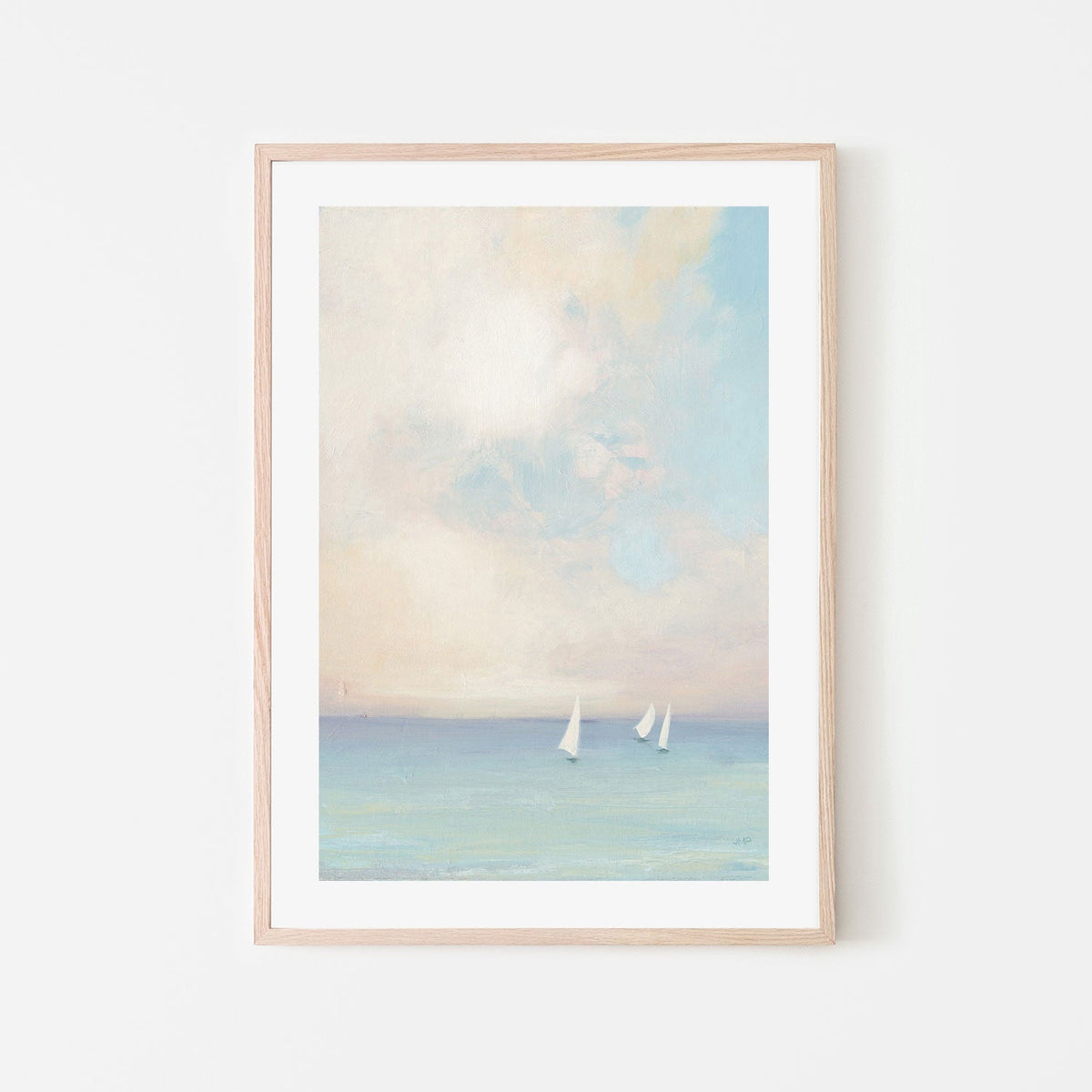 wall-art-print-canvas-poster-framed-Morning Sail, Style B-by-Julia Purinton-Gioia Wall Art