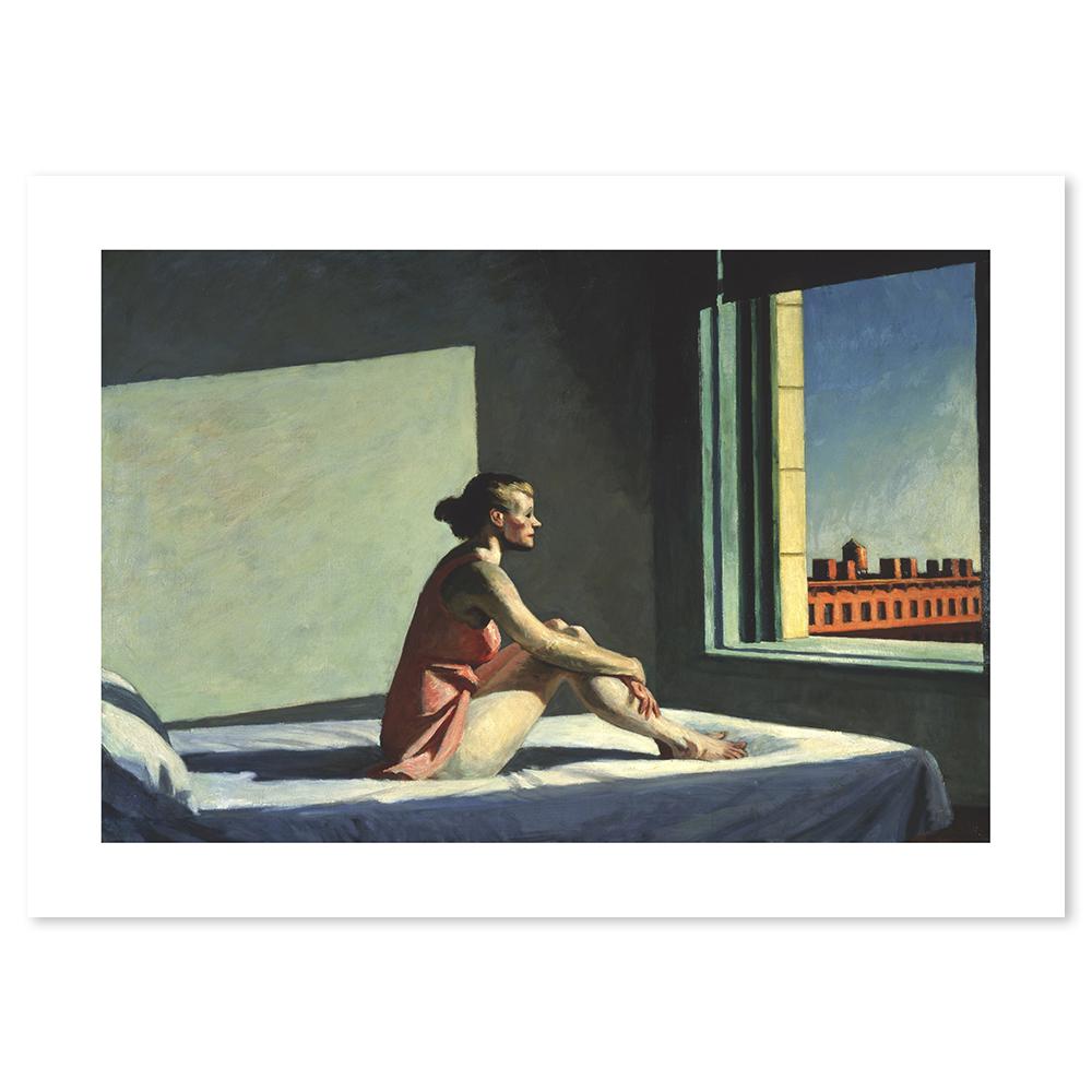 wall-art-print-canvas-poster-framed-Morning Sun, By Edward Hopper-by-Gioia Wall Art-Gioia Wall Art