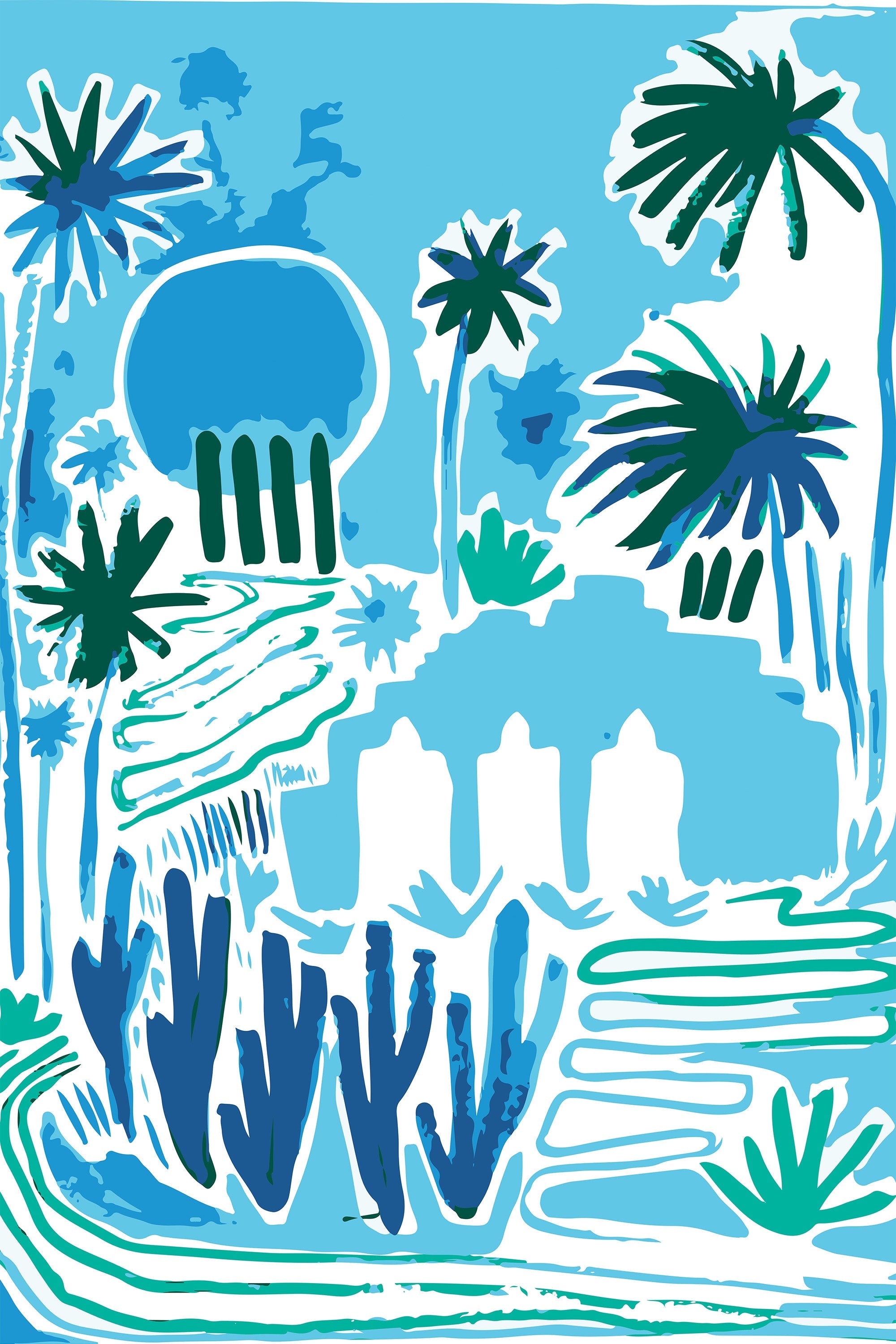 wall-art-print-canvas-poster-framed-Morocco-1