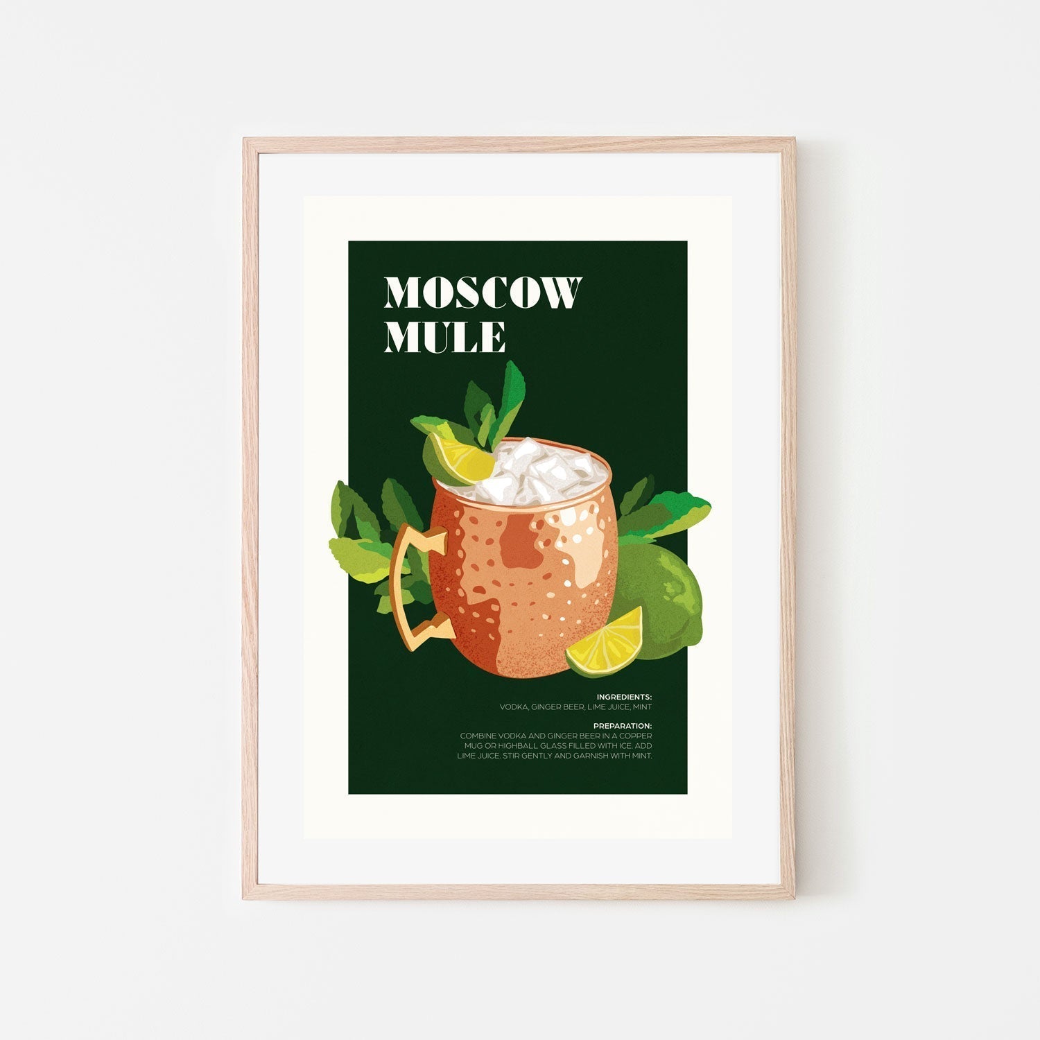 wall-art-print-canvas-poster-framed-Moscow Mule , By Rosalyn Gray-GIOIA-WALL-ART