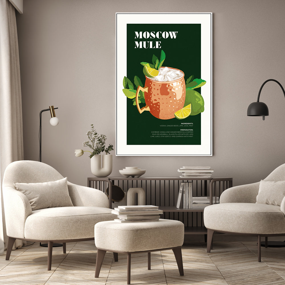 wall-art-print-canvas-poster-framed-Moscow Mule , By Rosalyn Gray-GIOIA-WALL-ART