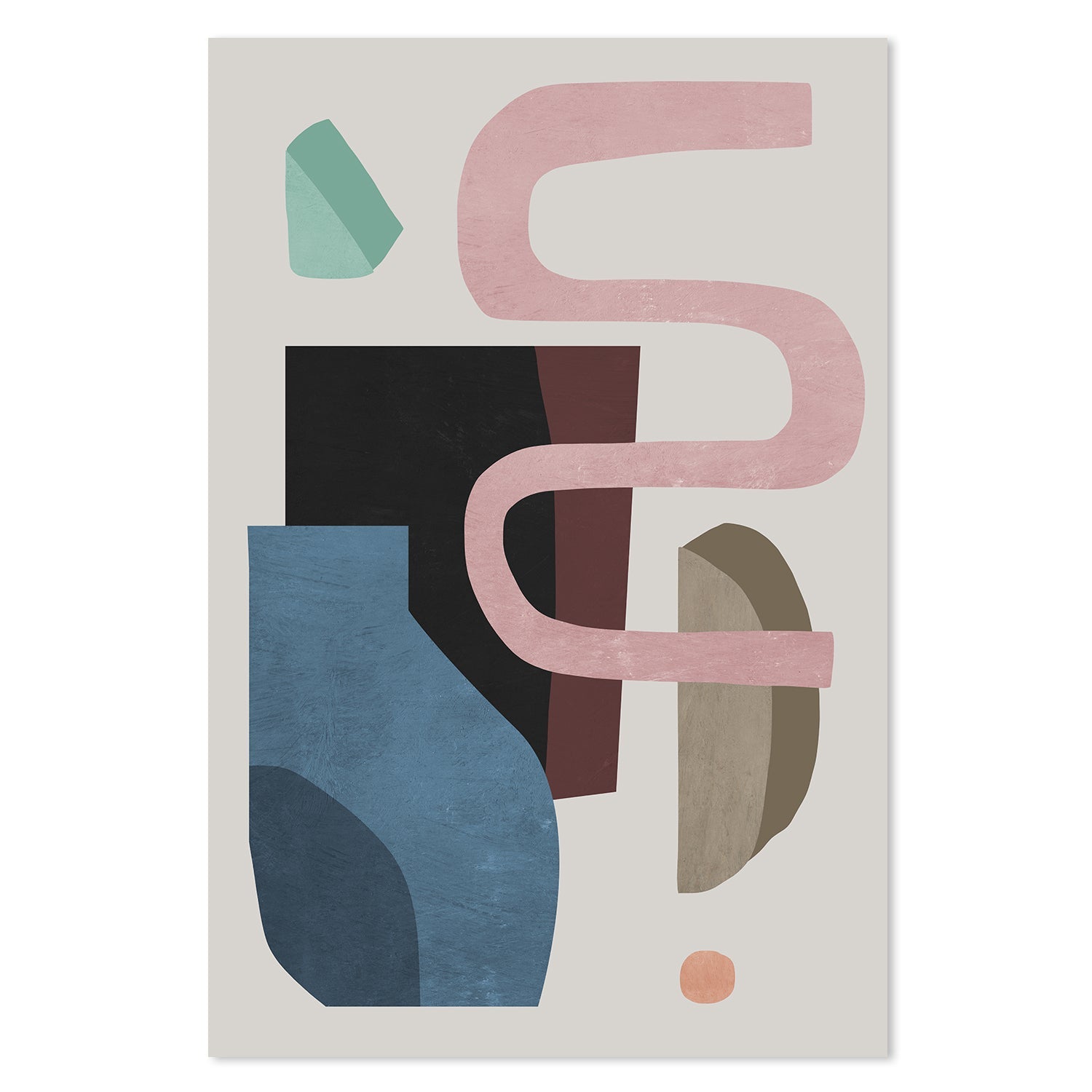 wall-art-print-canvas-poster-framed-Motel , By Dan Hobday-by-Dan Hobday-Gioia Wall Art
