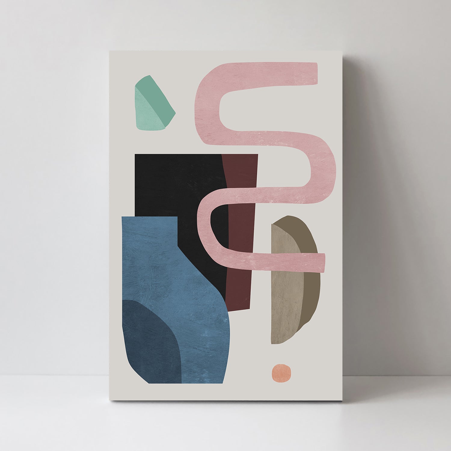 wall-art-print-canvas-poster-framed-Motel , By Dan Hobday-by-Dan Hobday-Gioia Wall Art