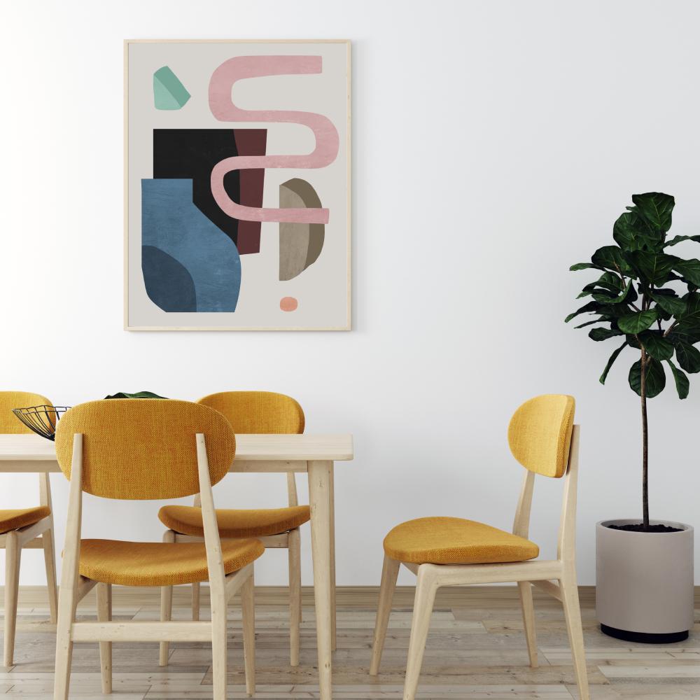 wall-art-print-canvas-poster-framed-Motel , By Dan Hobday-by-Dan Hobday-Gioia Wall Art