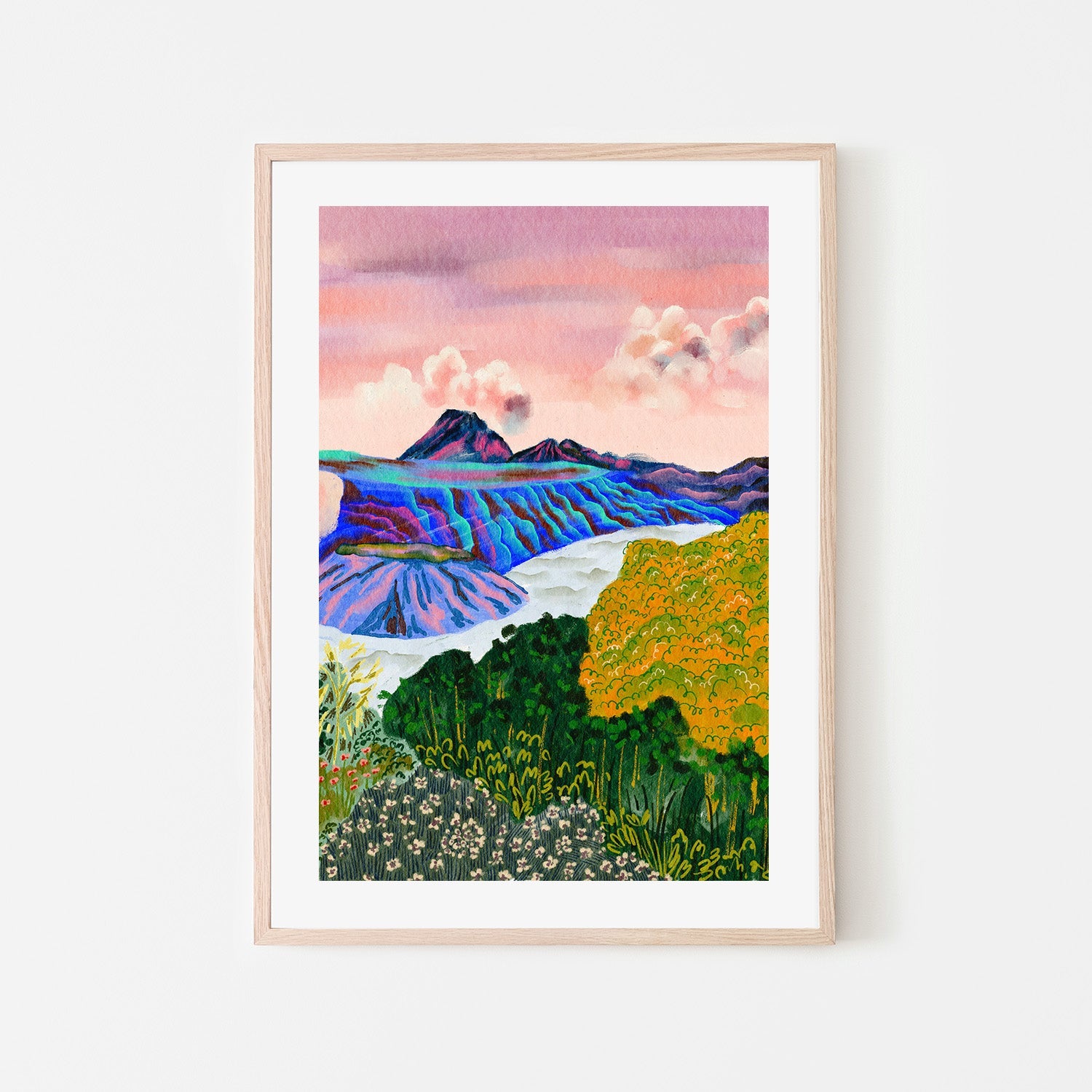 wall-art-print-canvas-poster-framed-Mount Bromo , By Kartika Paramita-7