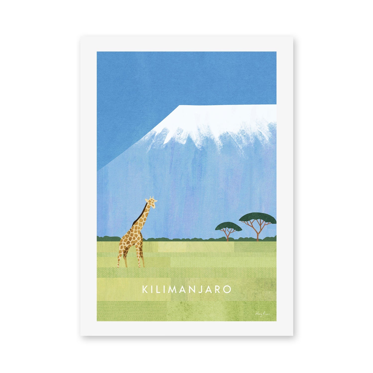 wall-art-print-canvas-poster-framed-Mount Kilimanjaro, Tanzania , By Henry Rivers-GIOIA-WALL-ART