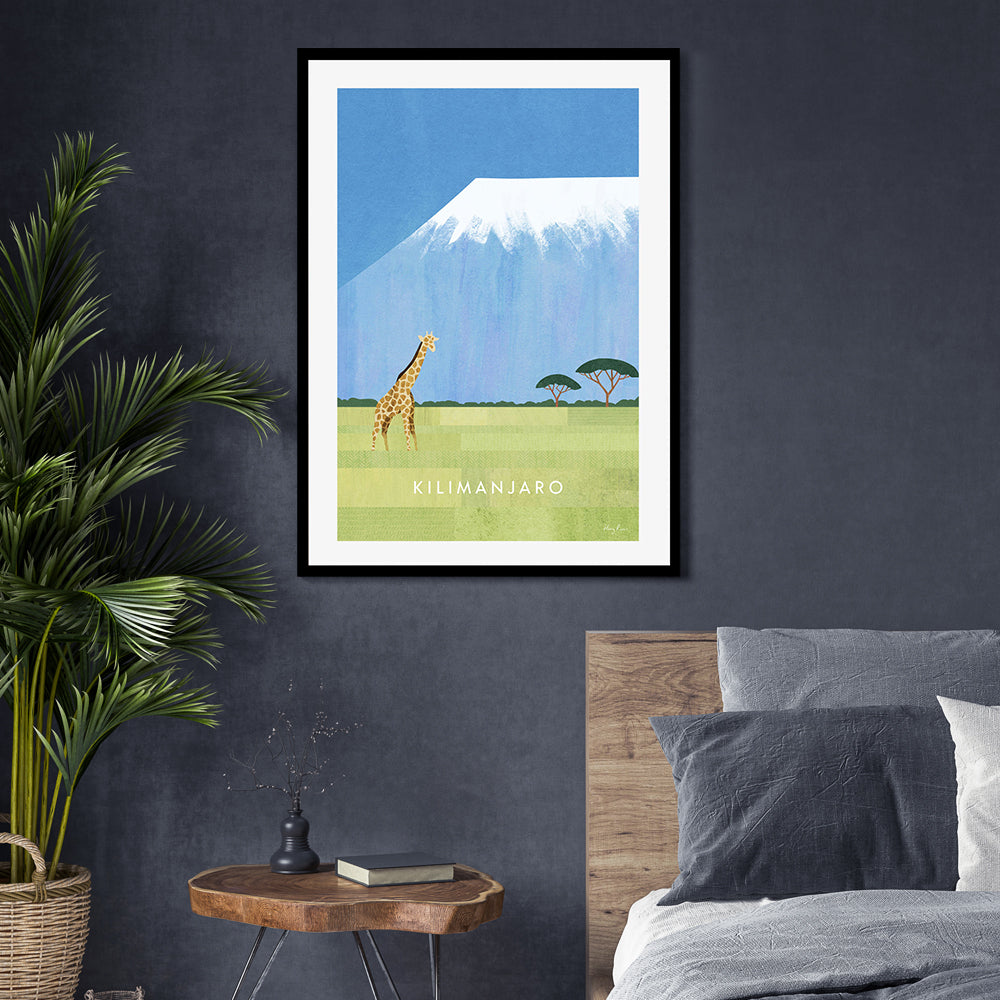 wall-art-print-canvas-poster-framed-Mount Kilimanjaro, Tanzania , By Henry Rivers-GIOIA-WALL-ART
