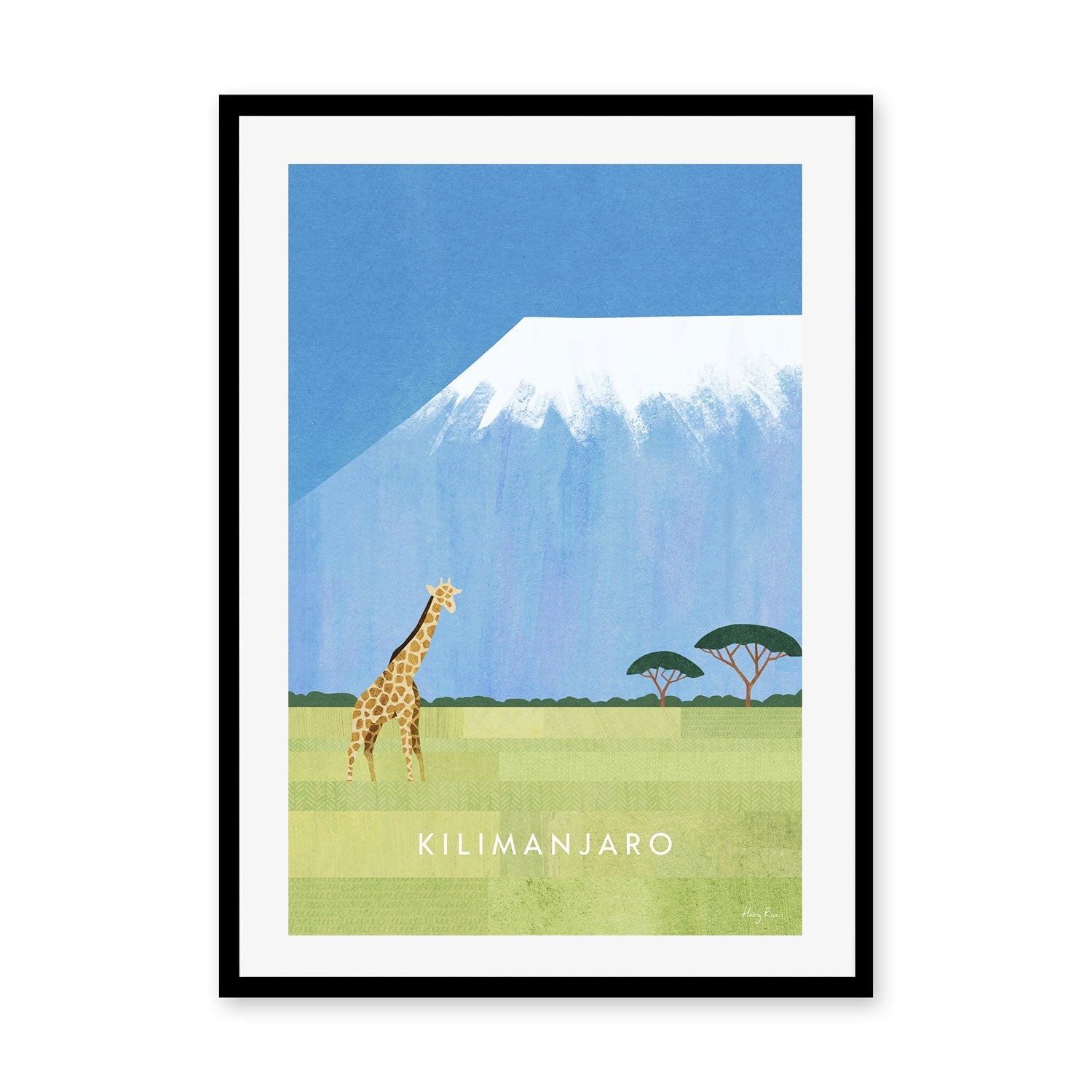 wall-art-print-canvas-poster-framed-Mount Kilimanjaro, Tanzania , By Henry Rivers-GIOIA-WALL-ART