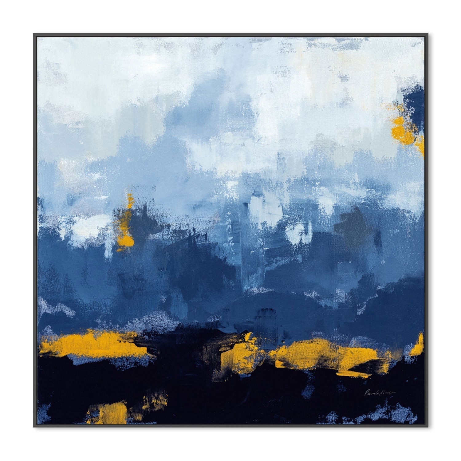 wall-art-print-canvas-poster-framed-Mountain Gold-by-Pamela Munger-Gioia Wall Art