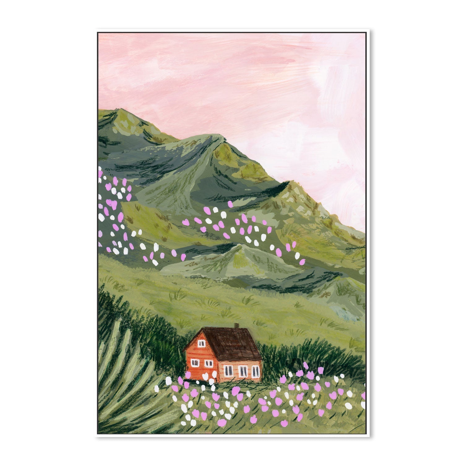 wall-art-print-canvas-poster-framed-Mountain House-5