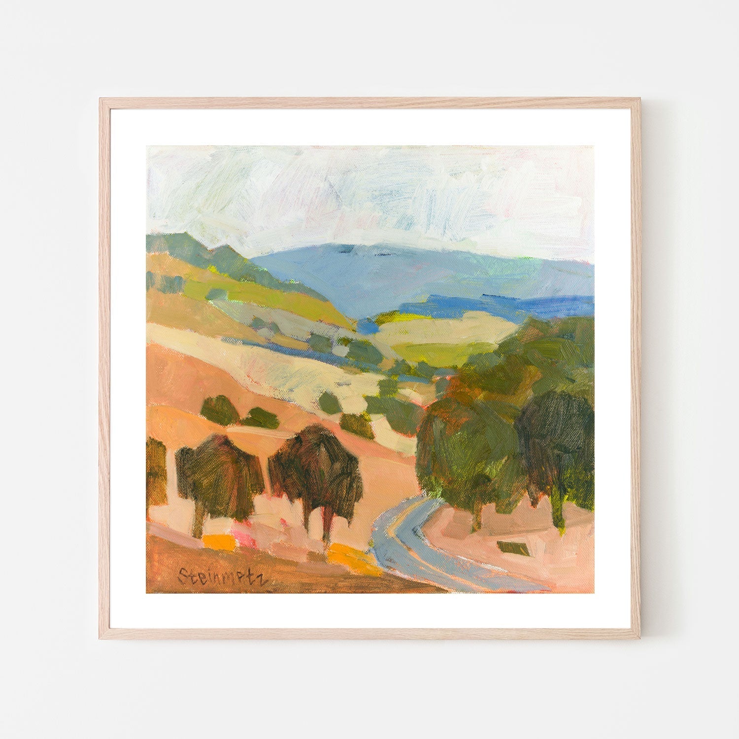 wall-art-print-canvas-poster-framed-Mountain House Road , By Liana Steinmetz-6