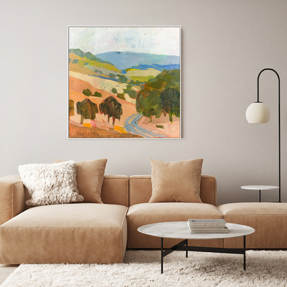 wall-art-print-canvas-poster-framed-Mountain House Road , By Liana Steinmetz-7