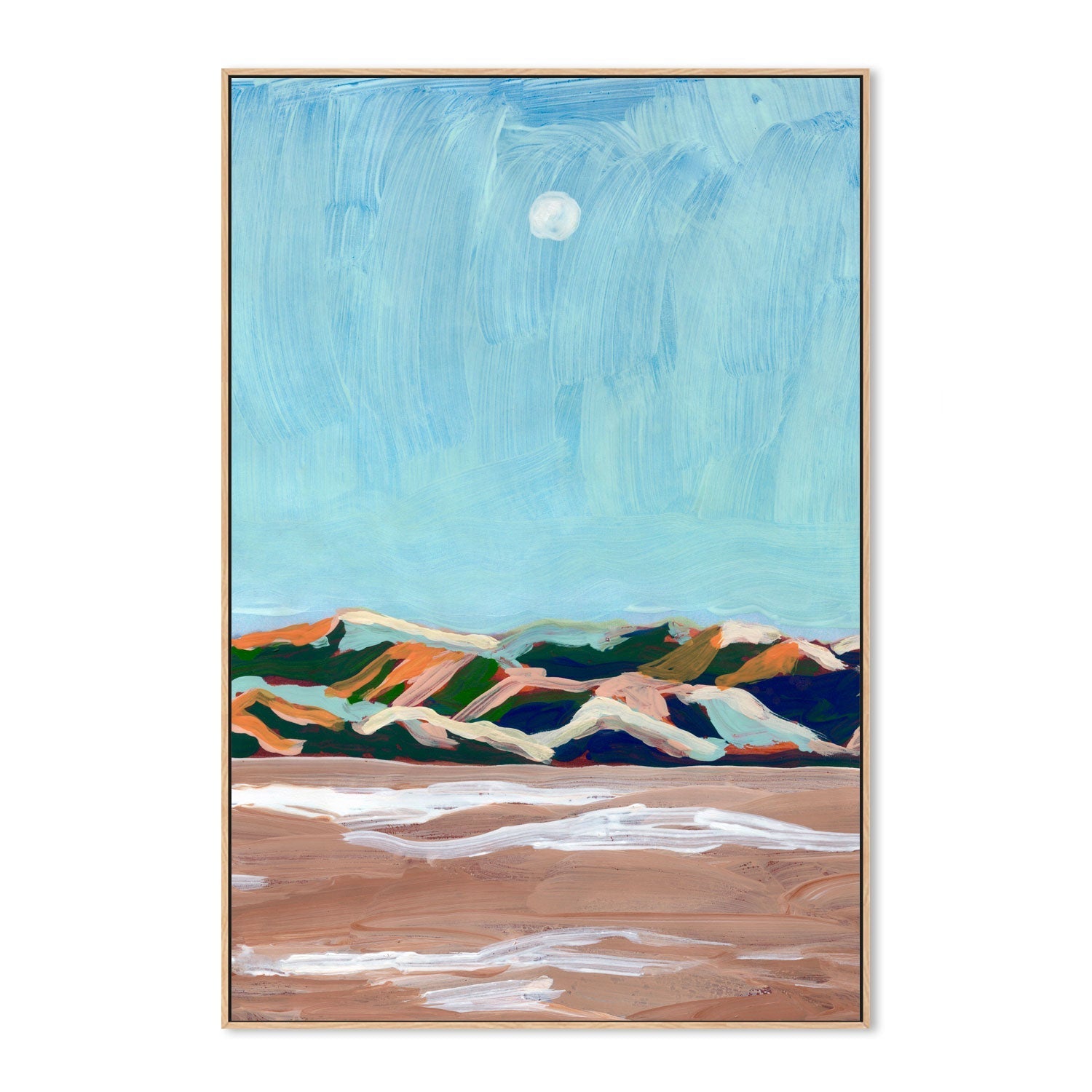 wall-art-print-canvas-poster-framed-Mountain View , By Eleanor Baker-4