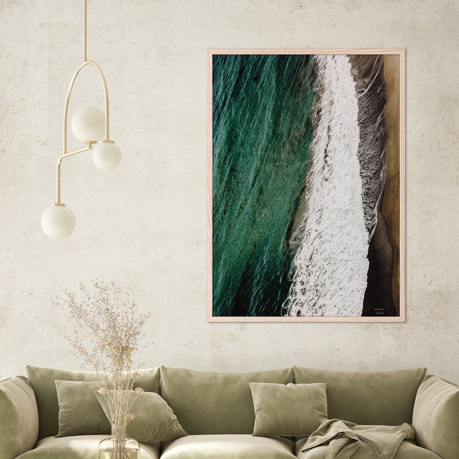 wall-art-print-canvas-poster-framed-Move Gently, Style A-7