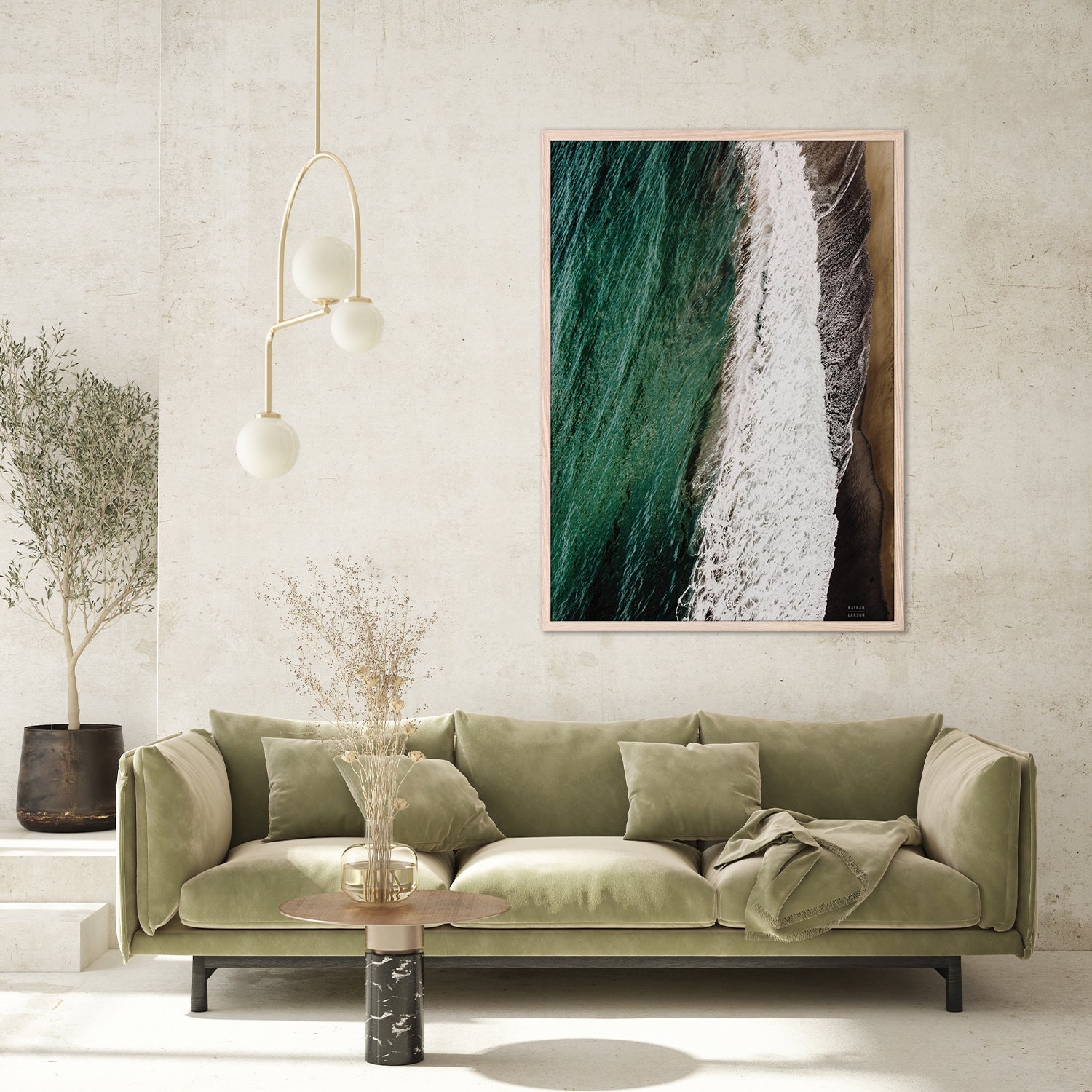 wall-art-print-canvas-poster-framed-Move Gently, Style A-8