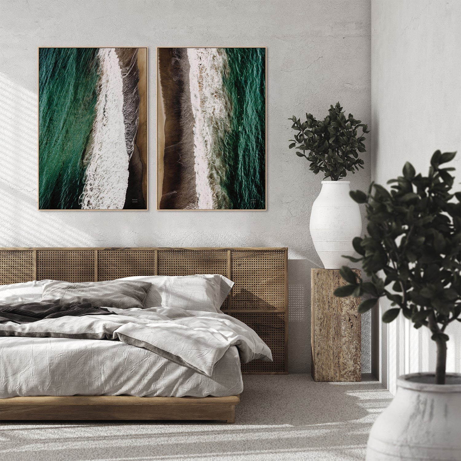 wall-art-print-canvas-poster-framed-Move Gently, Style A & B, Set Of 2-9