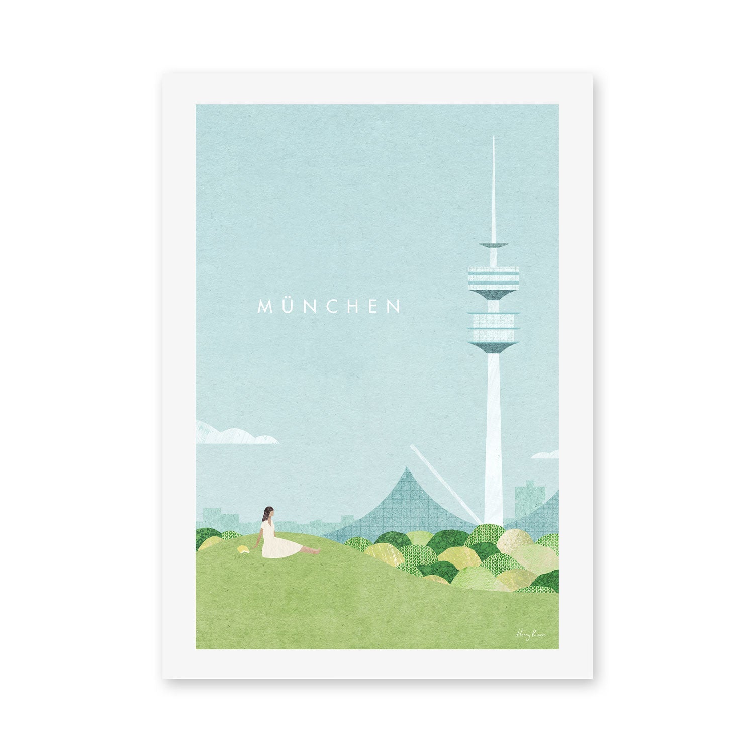 wall-art-print-canvas-poster-framed-Munich, Germany , By Henry Rivers-GIOIA-WALL-ART