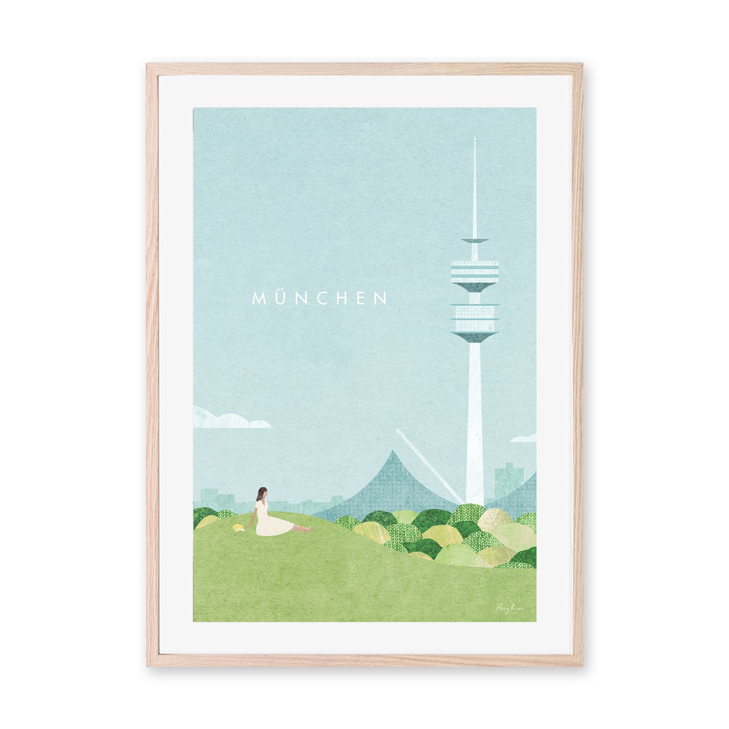 wall-art-print-canvas-poster-framed-Munich, Germany , By Henry Rivers-GIOIA-WALL-ART