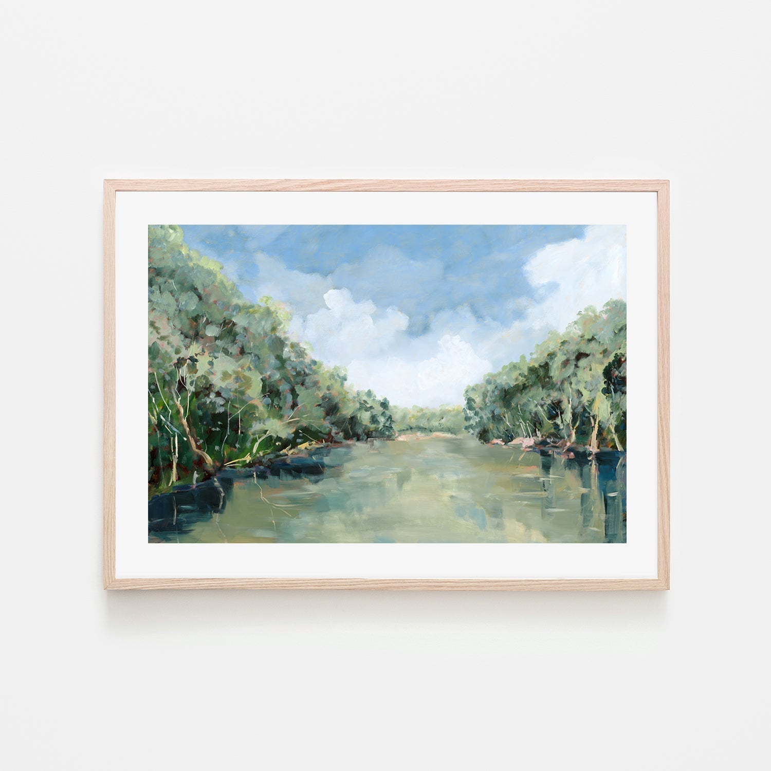 wall-art-print-canvas-poster-framed-Murray River , By Meredith Howse-6