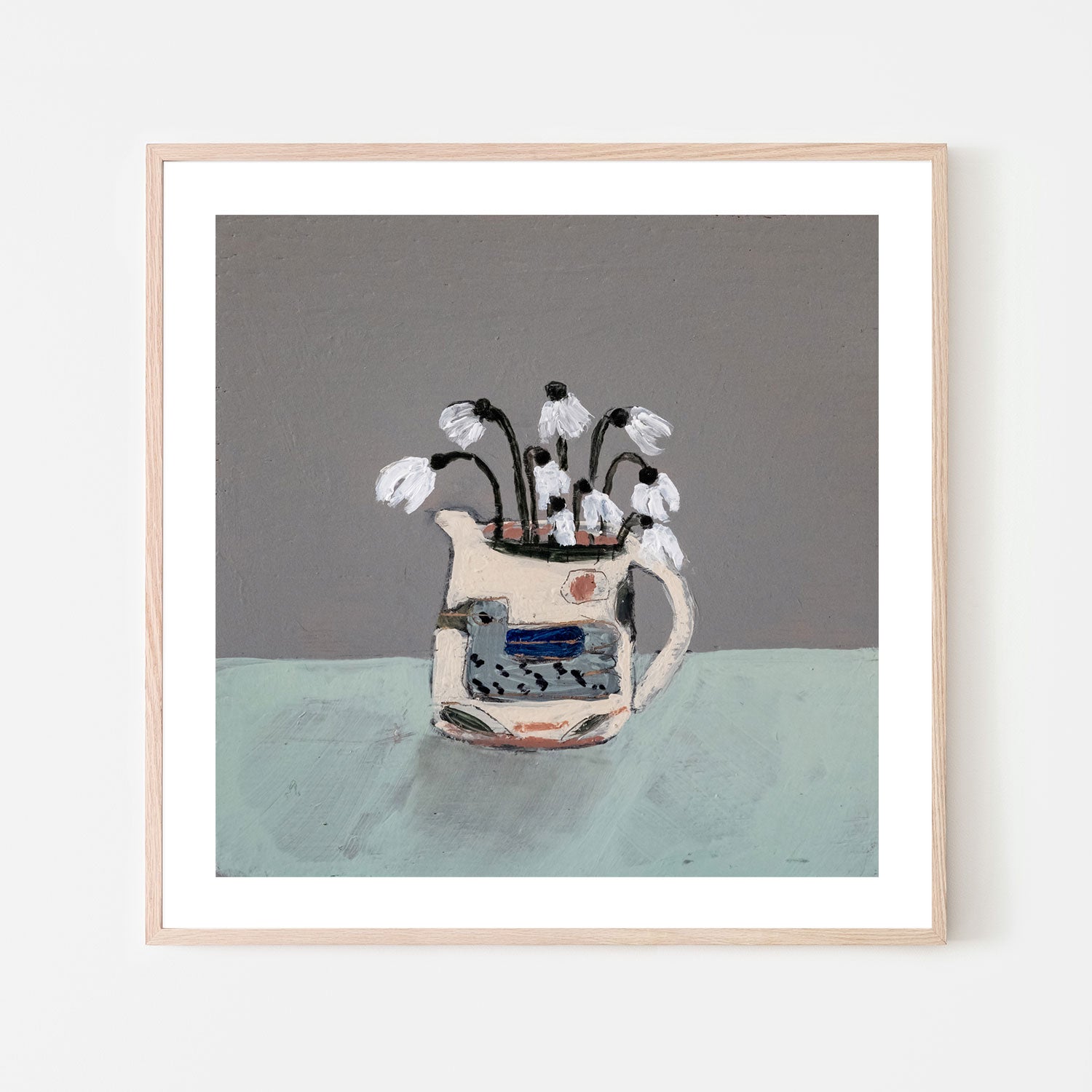 wall-art-print-canvas-poster-framed-My Favourite Vase , By Louise O'hara-6