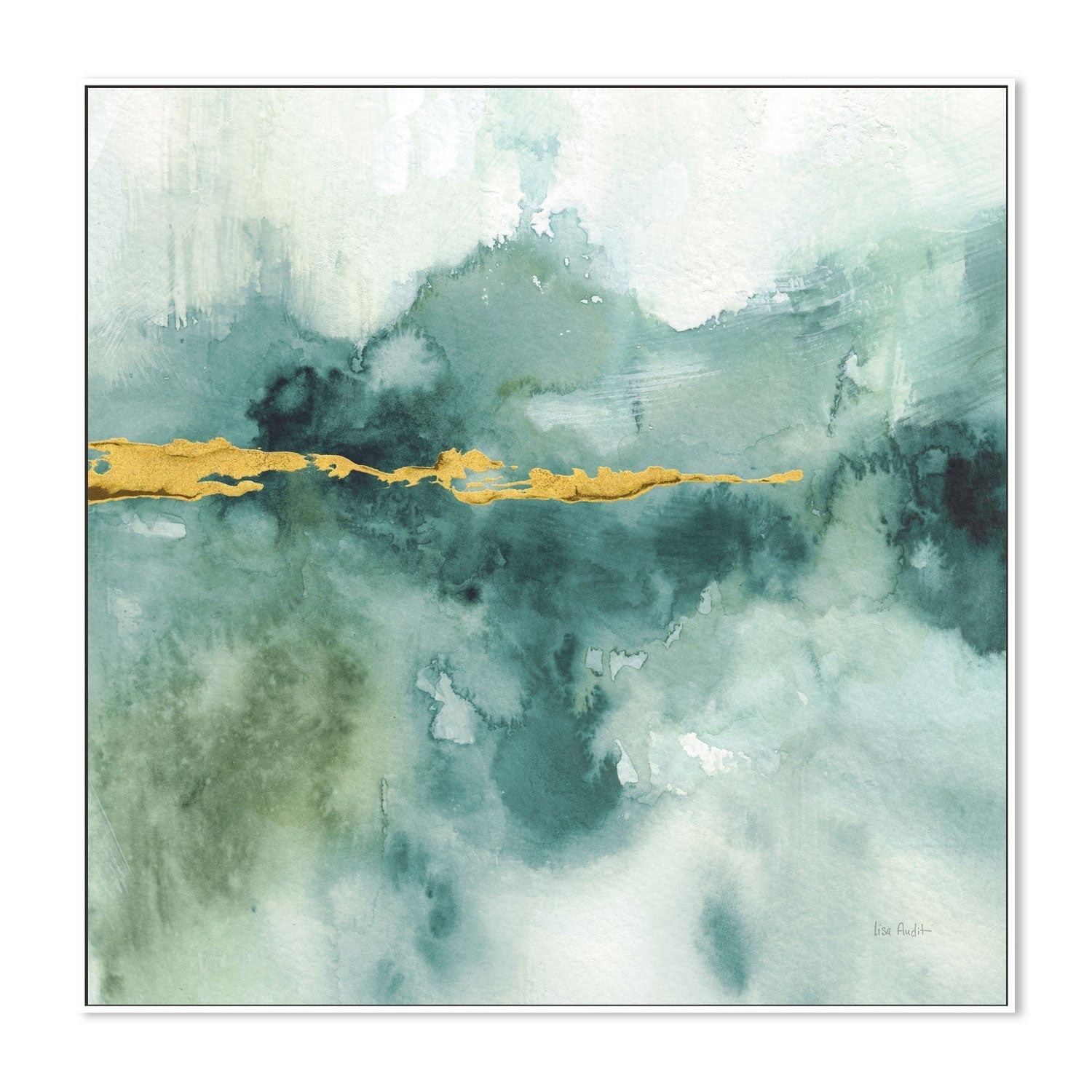 wall-art-print-canvas-poster-framed-My Greenhouse Abstract , By Lisa Audit-GIOIA-WALL-ART