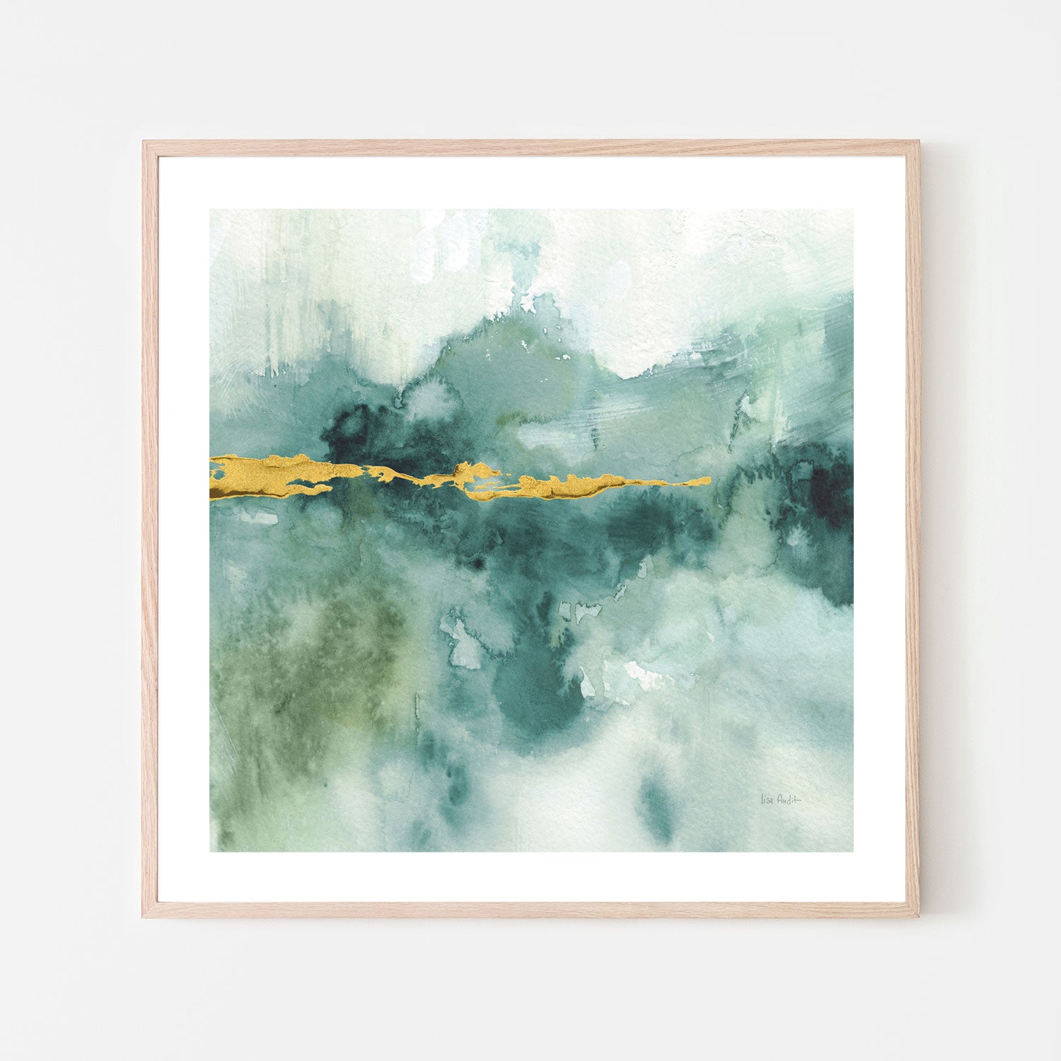 wall-art-print-canvas-poster-framed-My Greenhouse Abstract , By Lisa Audit-GIOIA-WALL-ART