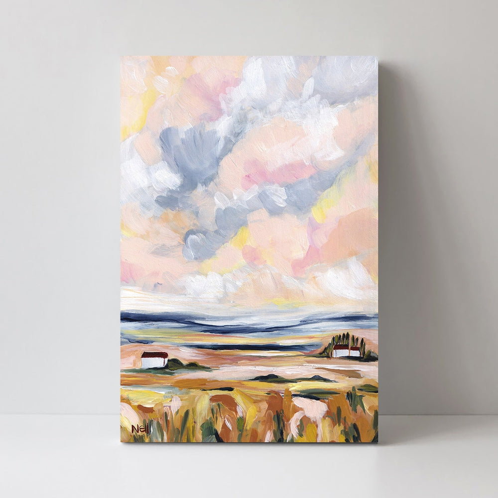 wall-art-print-canvas-poster-framed-My House Your House-by-Lia Nell-Gioia Wall Art