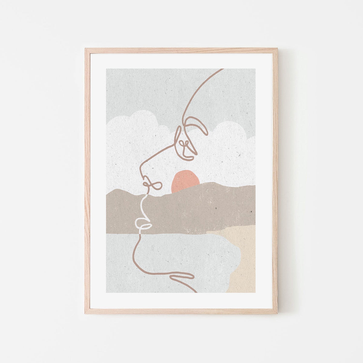 wall-art-print-canvas-poster-framed-Mykonos, Style A , By Moira Hershey-GIOIA-WALL-ART