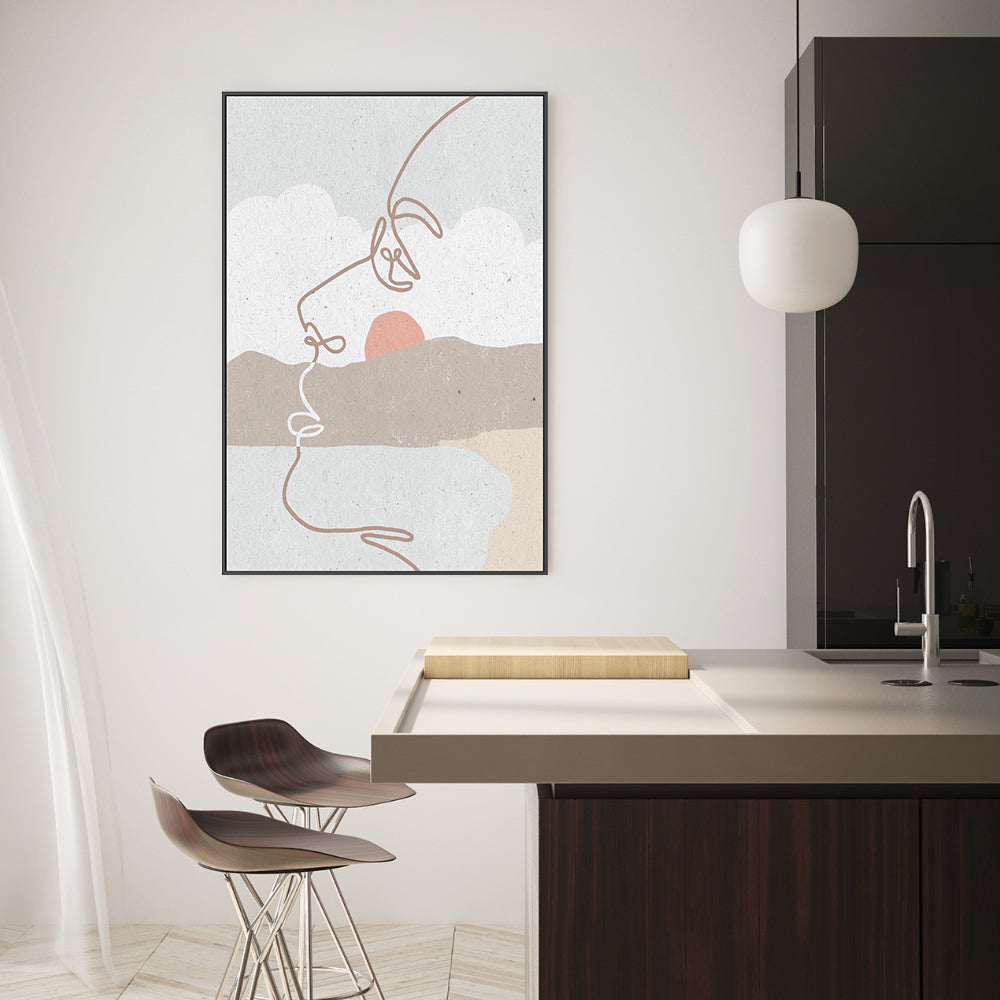 wall-art-print-canvas-poster-framed-Mykonos, Style A , By Moira Hershey-GIOIA-WALL-ART