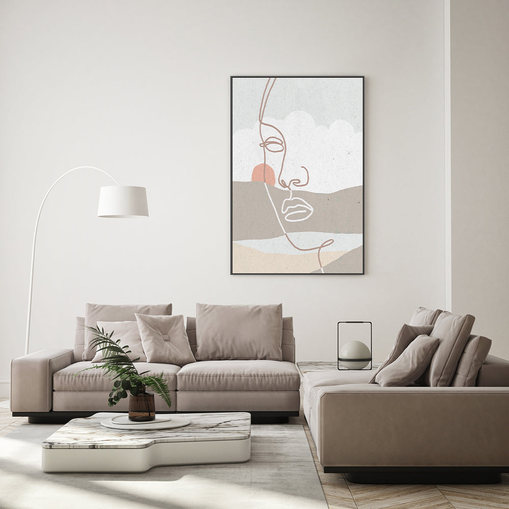 wall-art-print-canvas-poster-framed-Mykonos, Style B , By Moira Hershey-GIOIA-WALL-ART