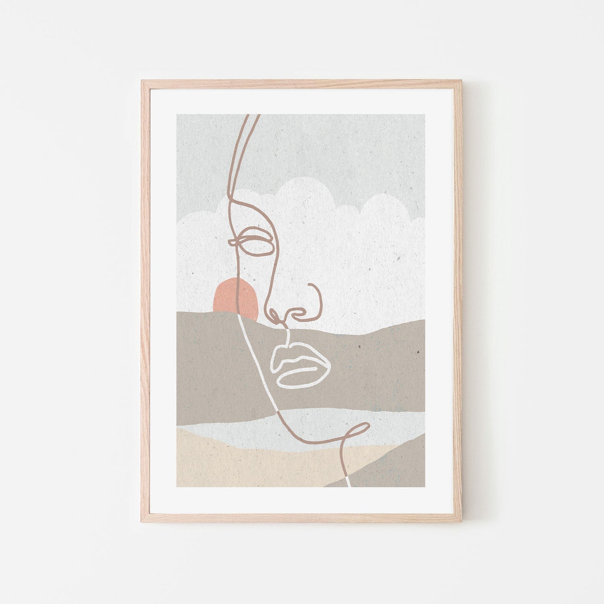 wall-art-print-canvas-poster-framed-Mykonos, Style B , By Moira Hershey-GIOIA-WALL-ART