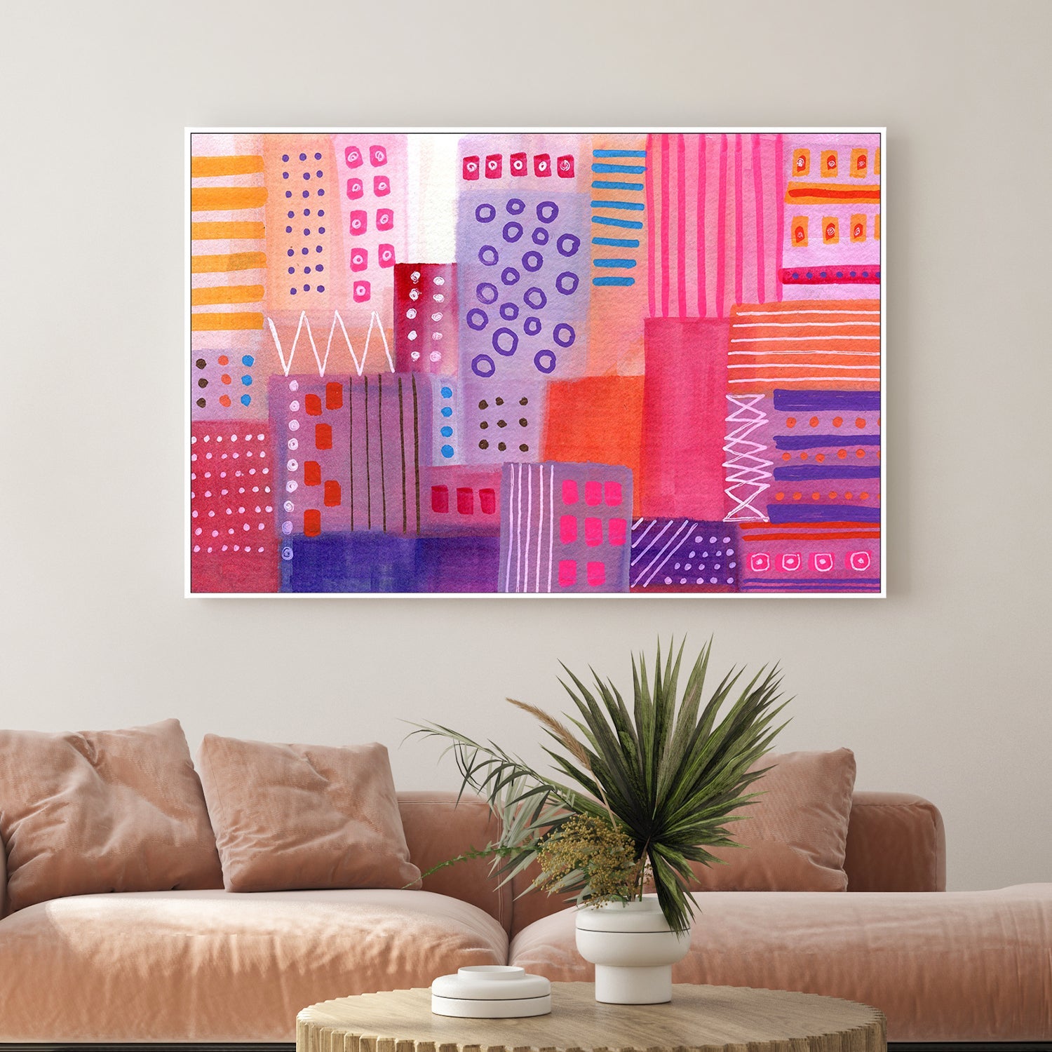 wall-art-print-canvas-poster-framed-Mystical City-2