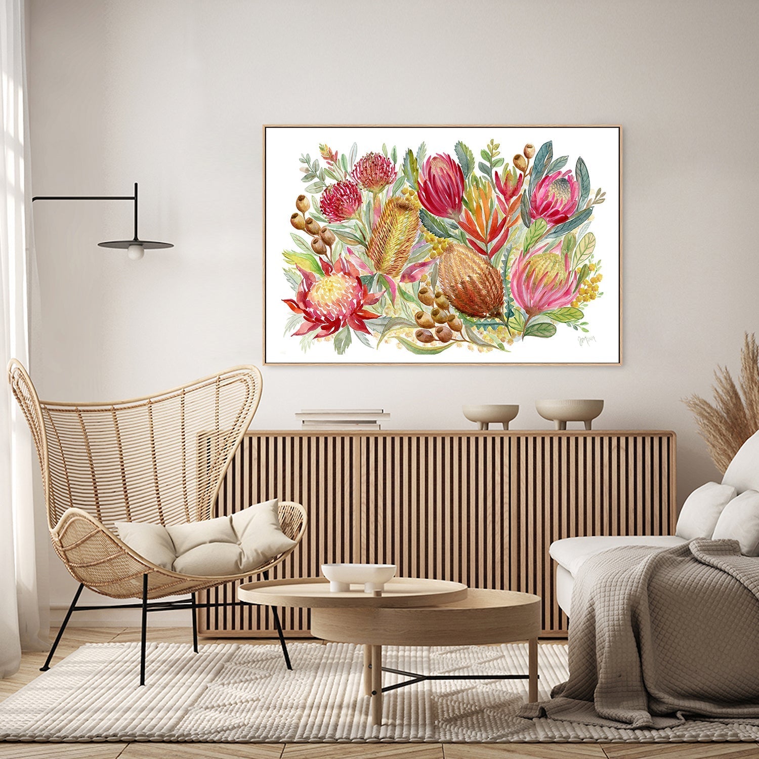 wall-art-print-canvas-poster-framed-Native Bunch , By Jessie Mitchelson-7