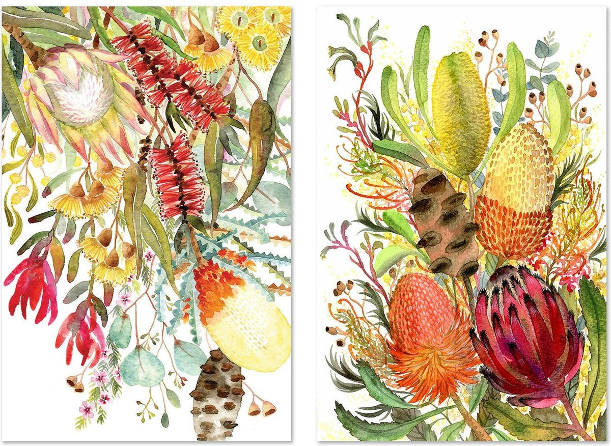 Native Bunch, Style A & B, Set of 2
